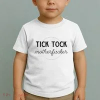 Tick Tock Motherfucker Toddler T-Shirt thumb 2