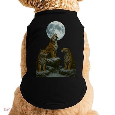 Three Tigers Moon Doggie Tank