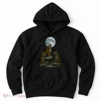 Three Tigers Moon Hoodie thumb 0