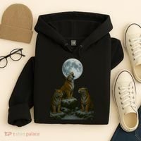 Three Tigers Moon Hoodie thumb 4