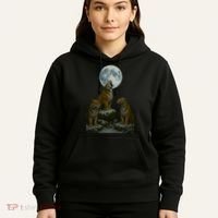 Three Tigers Moon Hoodie thumb 5