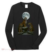 Three Tigers Moon Long Sleeve Shirt thumb 0