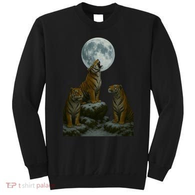 Three Tigers Moon Sweatshirt