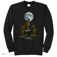 Three Tigers Moon Sweatshirt thumb 0
