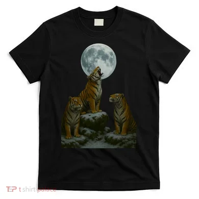 Three Tigers Moon T-Shirt