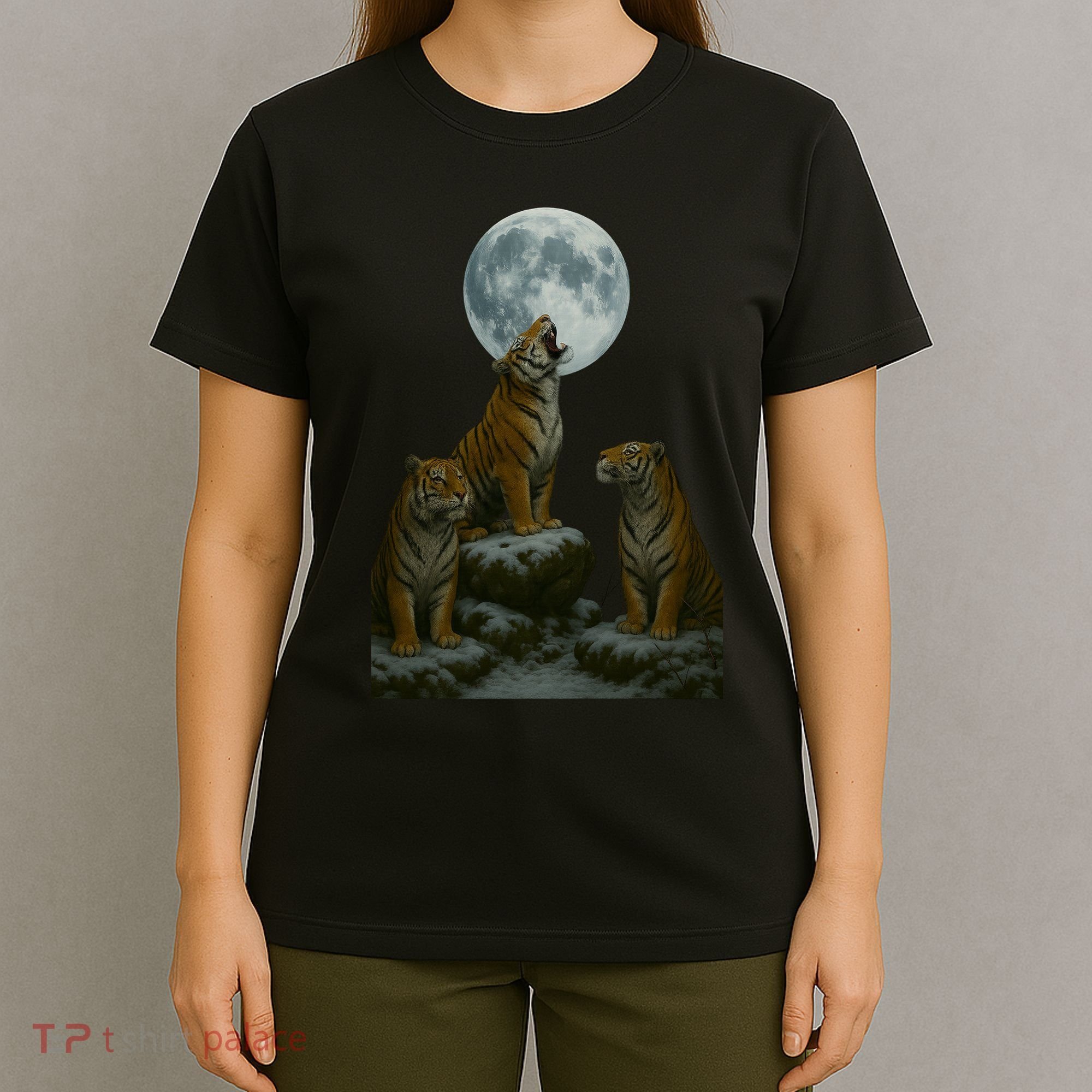 Three Tigers Moon T-Shirt