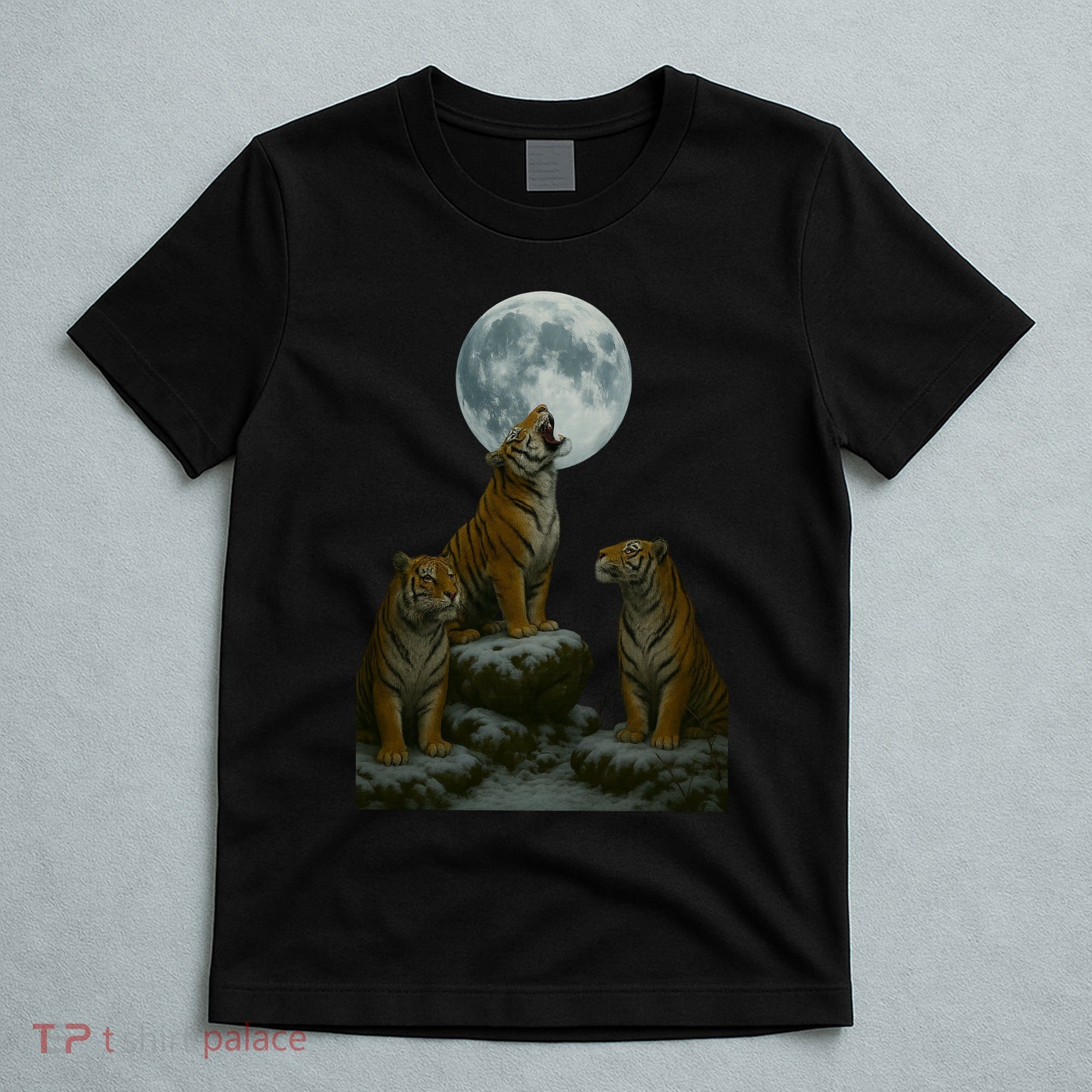 Three Tigers Moon T-Shirt
