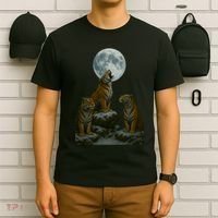 Three Tigers Moon T-Shirt thumb 6