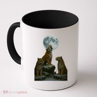 Three Tigers Moon Coffee Mug thumb 0