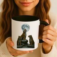 Three Tigers Moon Coffee Mug thumb 3