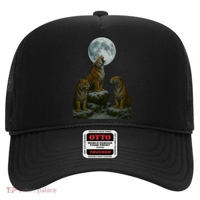 Three Tigers Moon Hat