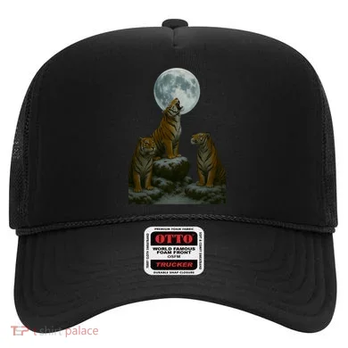 Three Tigers Moon Hat