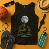 Three Tigers Moon Tank Top thumb 4