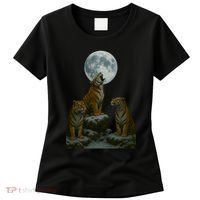 Three Tigers Moon Women's T-Shirt thumb 0