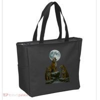 Three Tigers Moon Tote Bag thumb 2