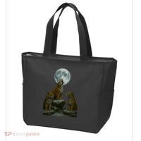 Three Tigers Moon Tote Bag thumb 3