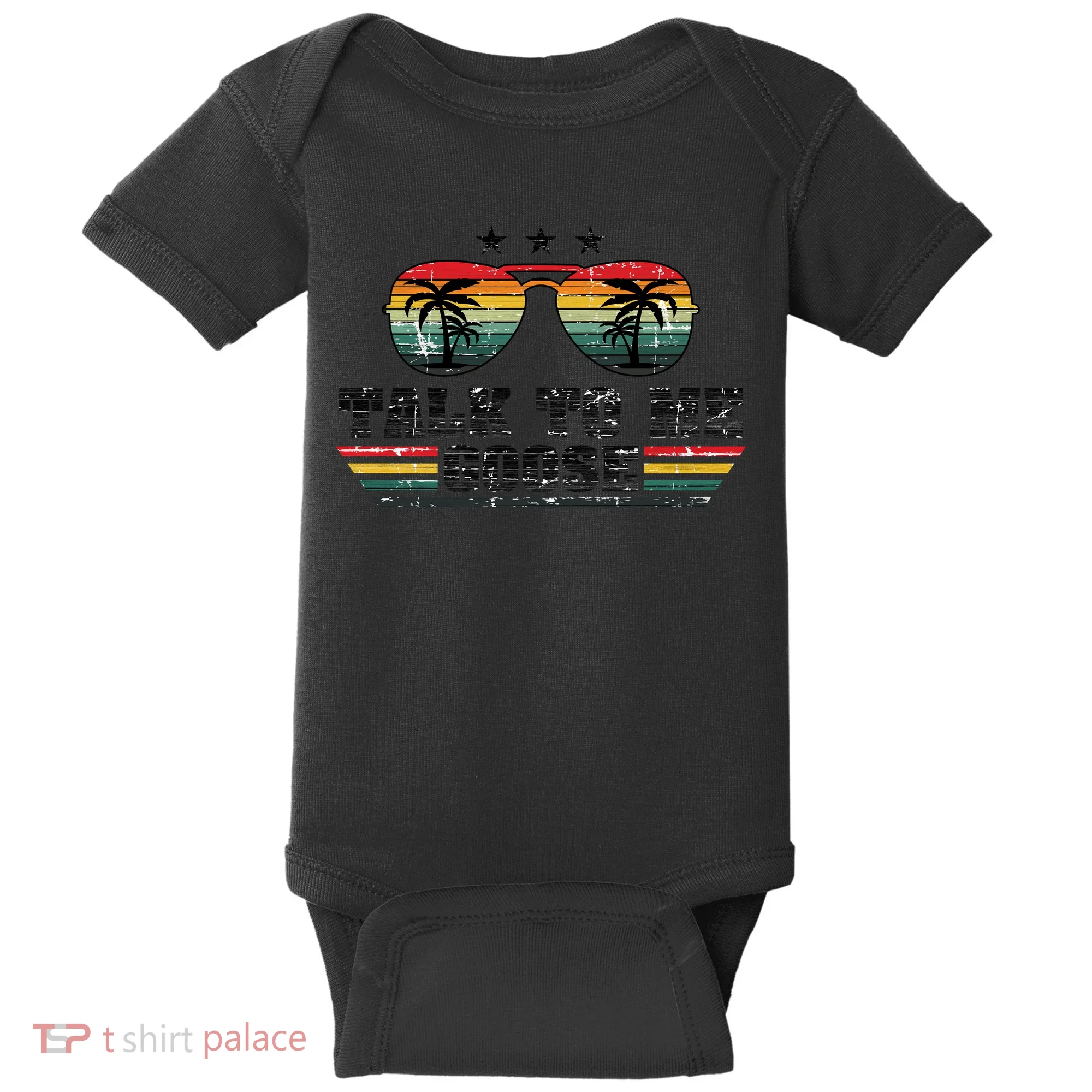 Talk To Me Goose Baby Bodysuit