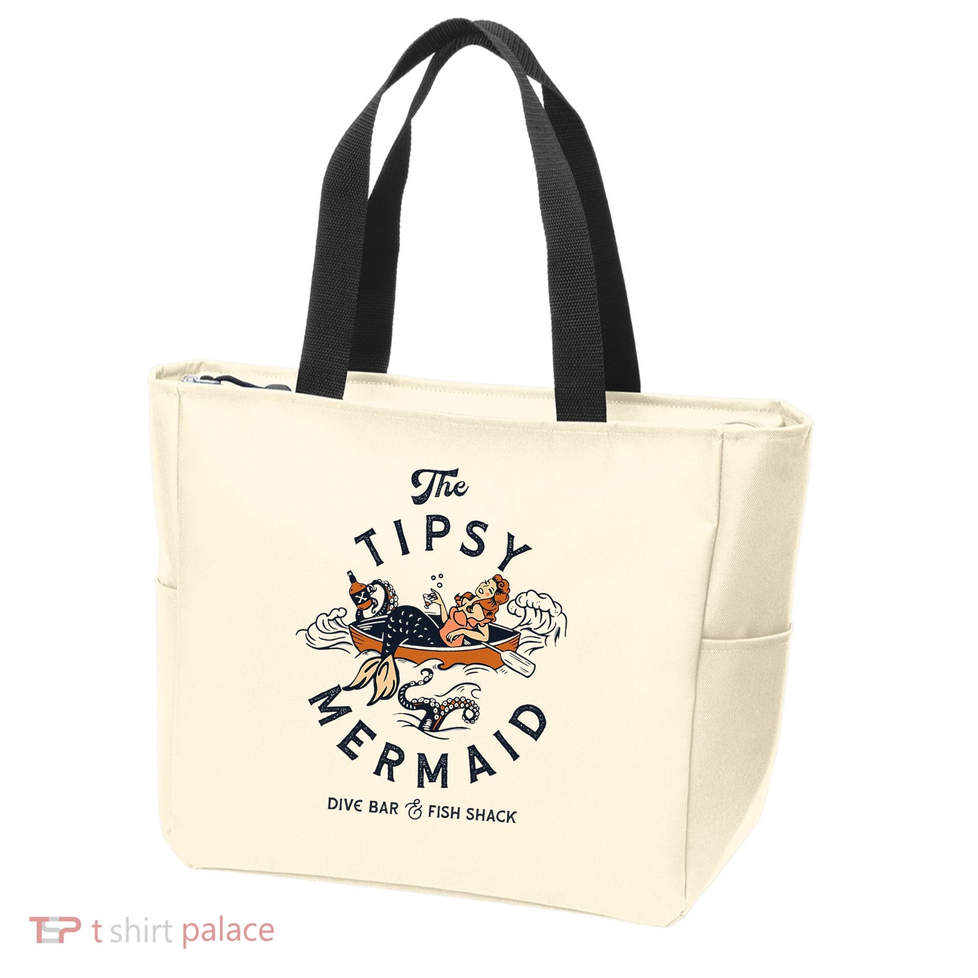 The Tipsy Mermaid Dive Bar & Fish Shack Tote Bag