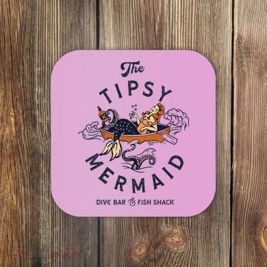 The Tipsy Mermaid Dive Bar & Fish Shack Coaster