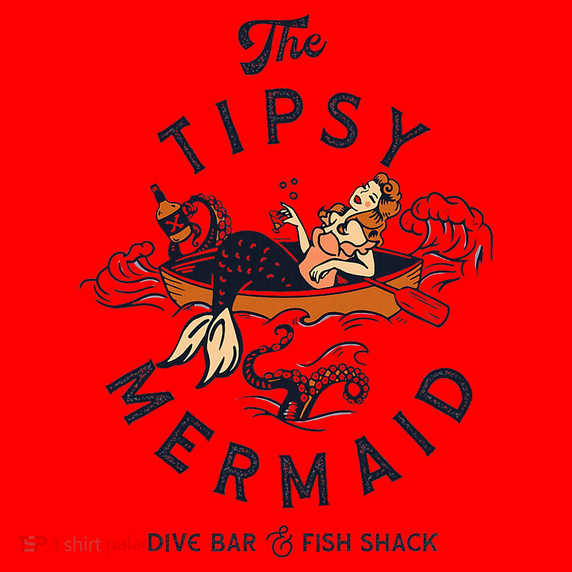 The Tipsy Mermaid Dive Bar & Fish Shack Santa Hat