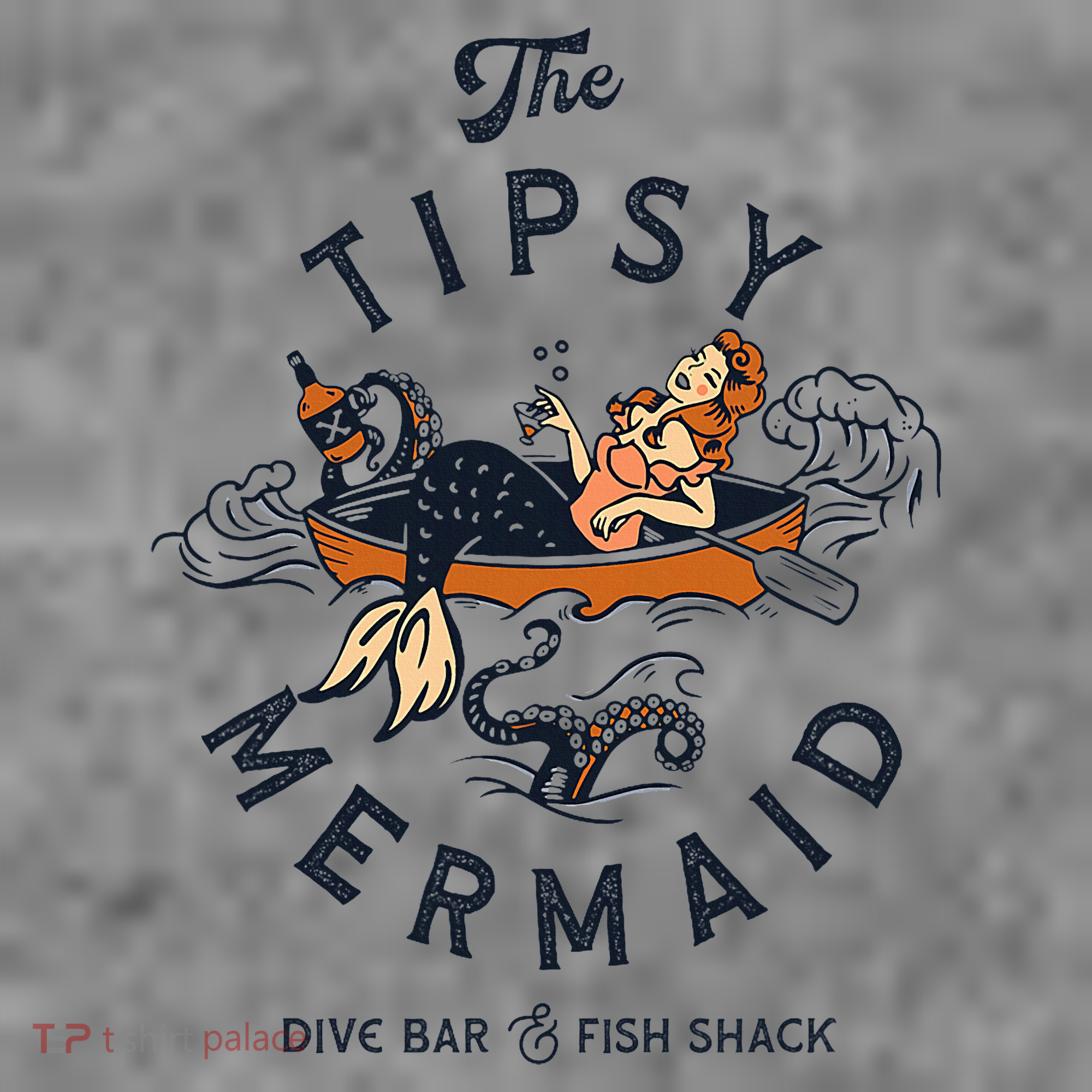 The Tipsy Mermaid Dive Bar & Fish Shack Toddler Hoodie