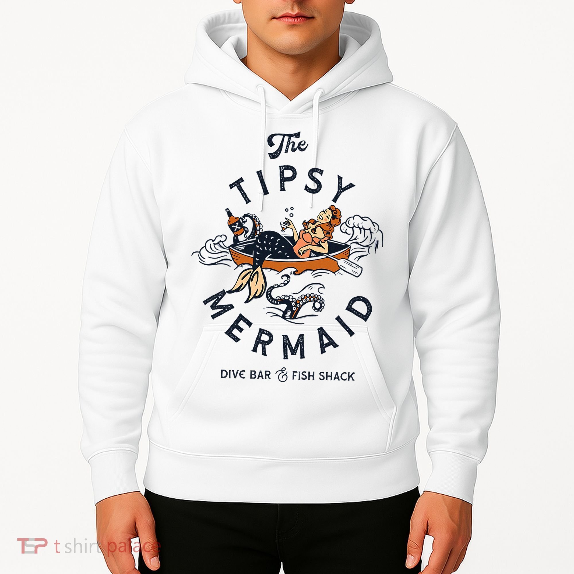 The Tipsy Mermaid Dive Bar & Fish Shack Hoodie