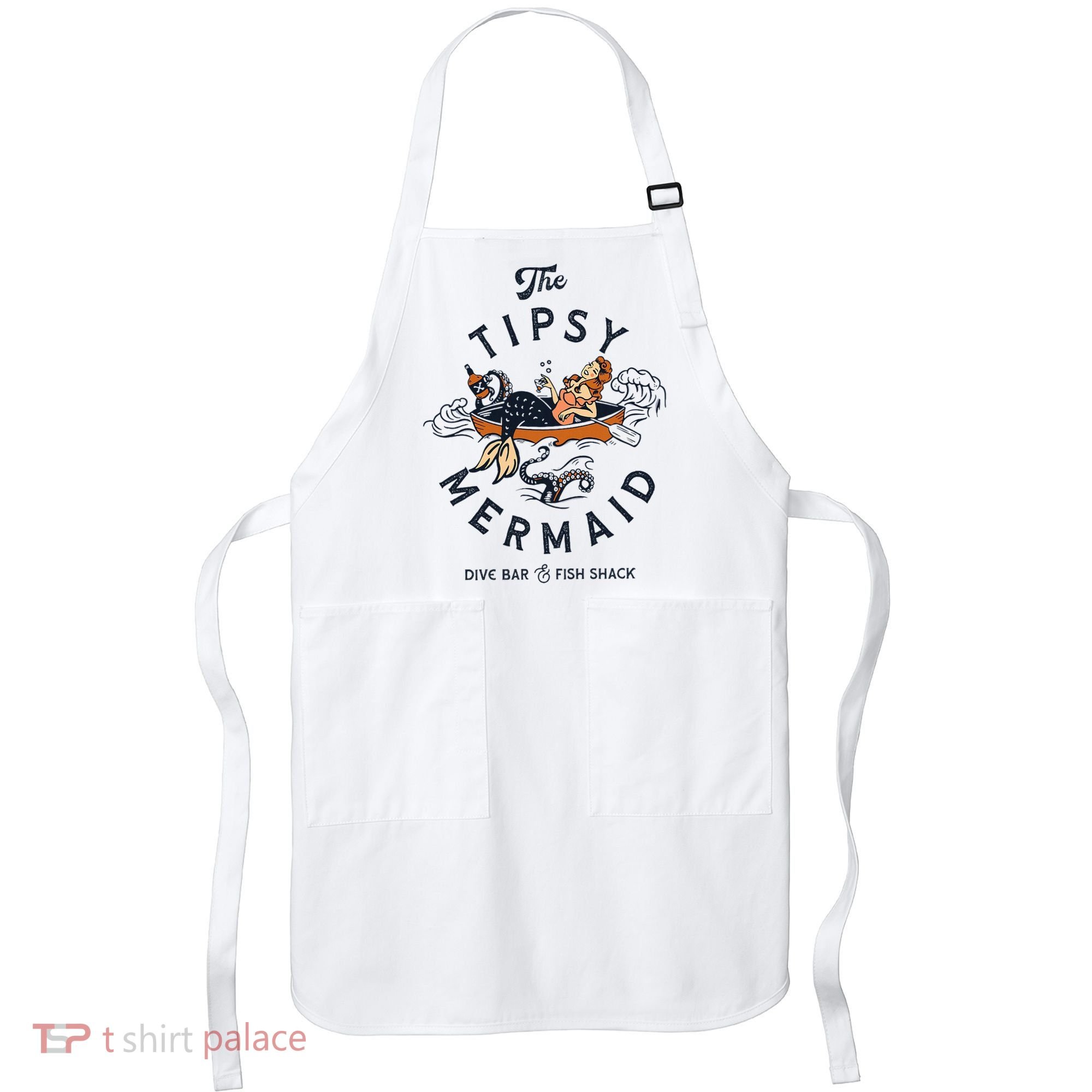 The Tipsy Mermaid Dive Bar & Fish Shack Apron