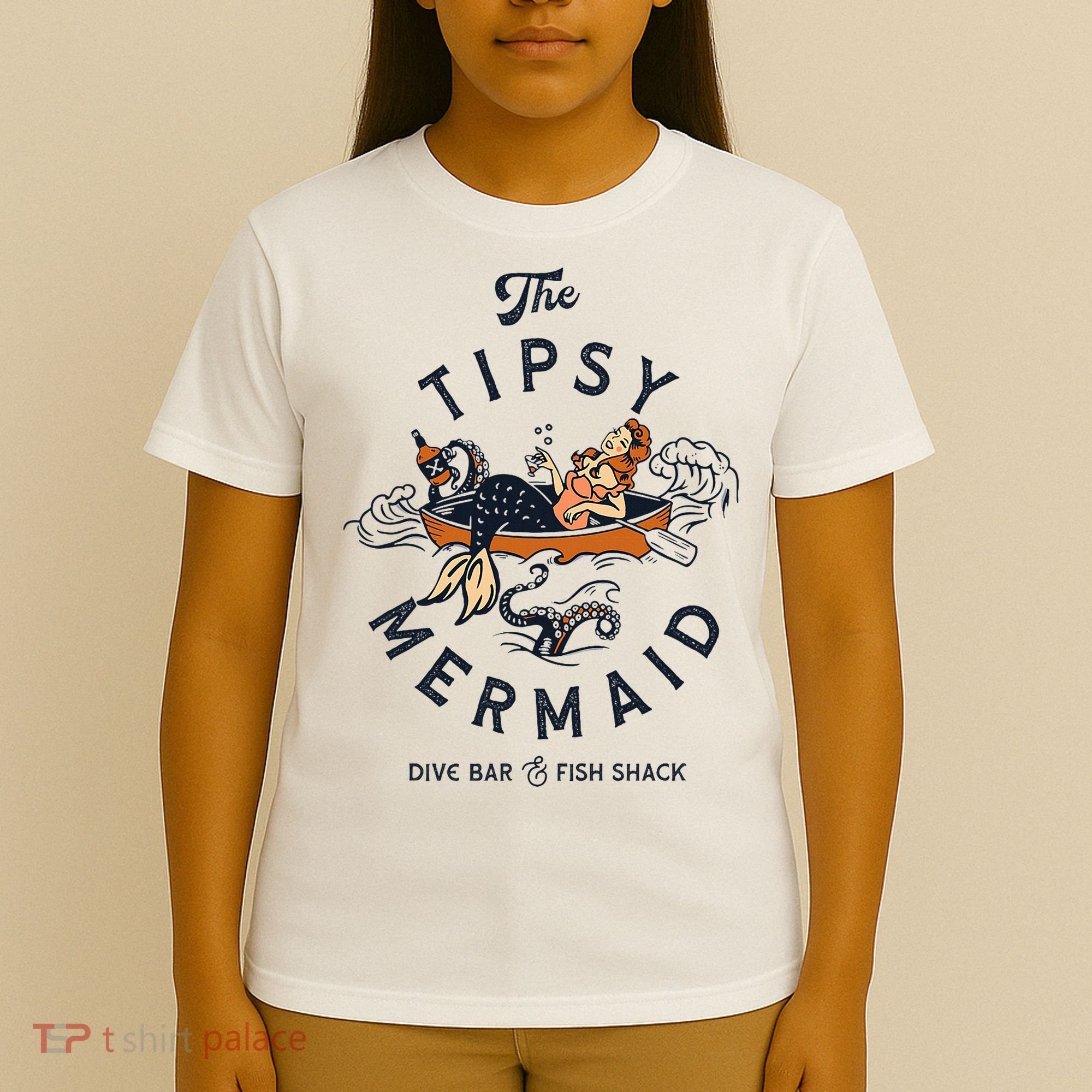 The Tipsy Mermaid Dive Bar & Fish Shack T-Shirt