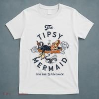 The Tipsy Mermaid Dive Bar & Fish Shack T-Shirt thumb 5