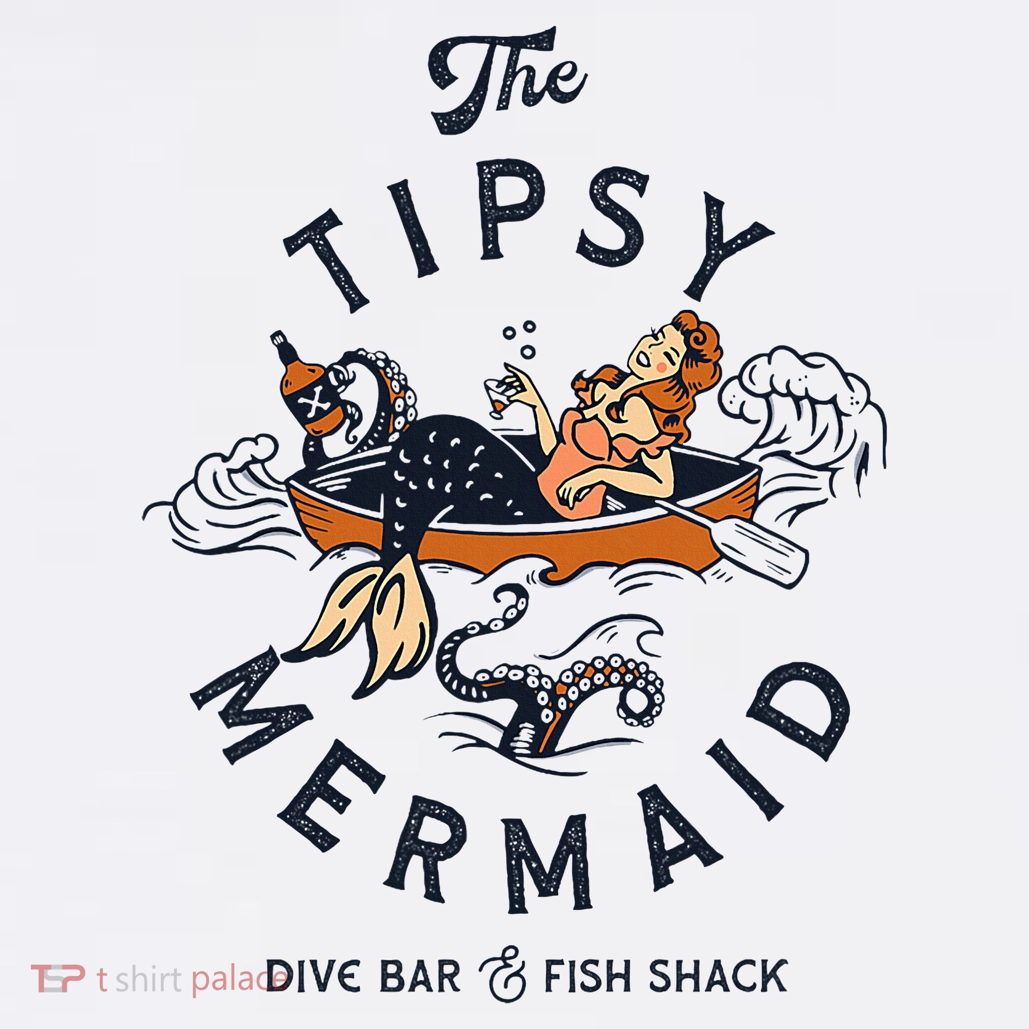 The Tipsy Mermaid Dive Bar & Fish Shack Ornament