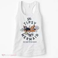 The Tipsy Mermaid Dive Bar & Fish Shack Women's Tank Top thumb 0