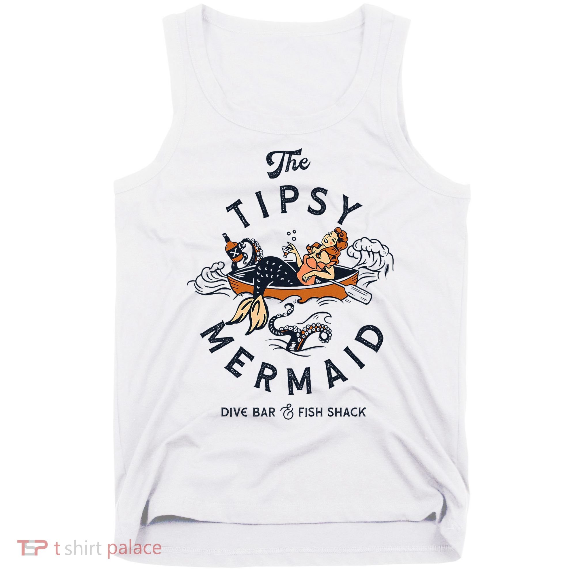 The Tipsy Mermaid Dive Bar & Fish Shack Tank Top