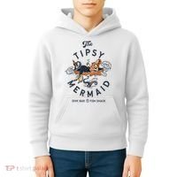 The Tipsy Mermaid Dive Bar & Fish Shack Kids Hoodie thumb 4