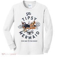 The Tipsy Mermaid Dive Bar & Fish Shack Kids Long Sleeve Shirt thumb 0