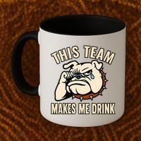 This Team Makes Me Drink Coffee Mug thumb 2