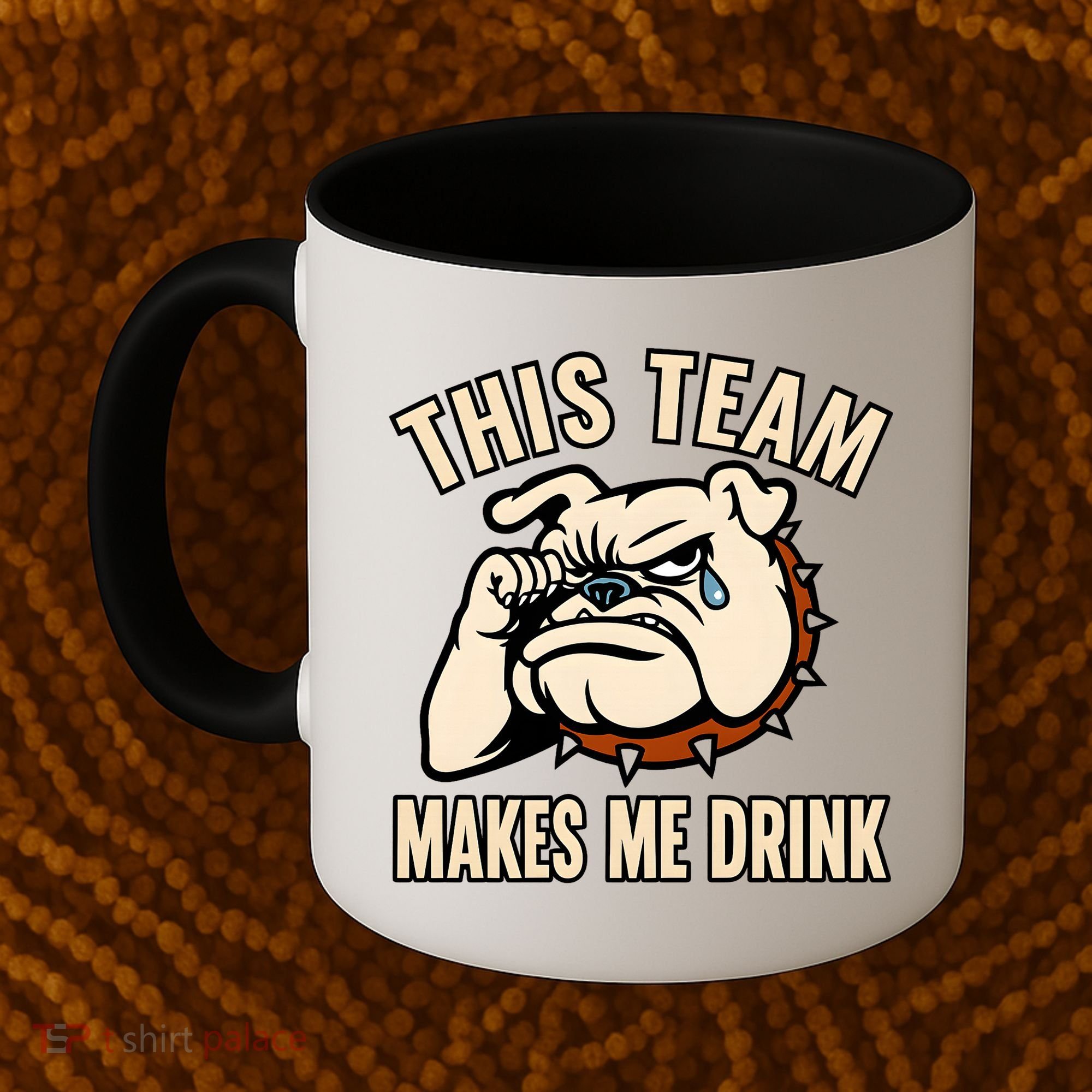 This Team Makes Me Drink Coffee Mug