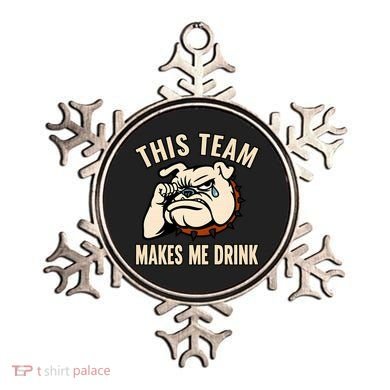 This Team Makes Me Drink Ornament
