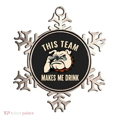 This Team Makes Me Drink Ornament