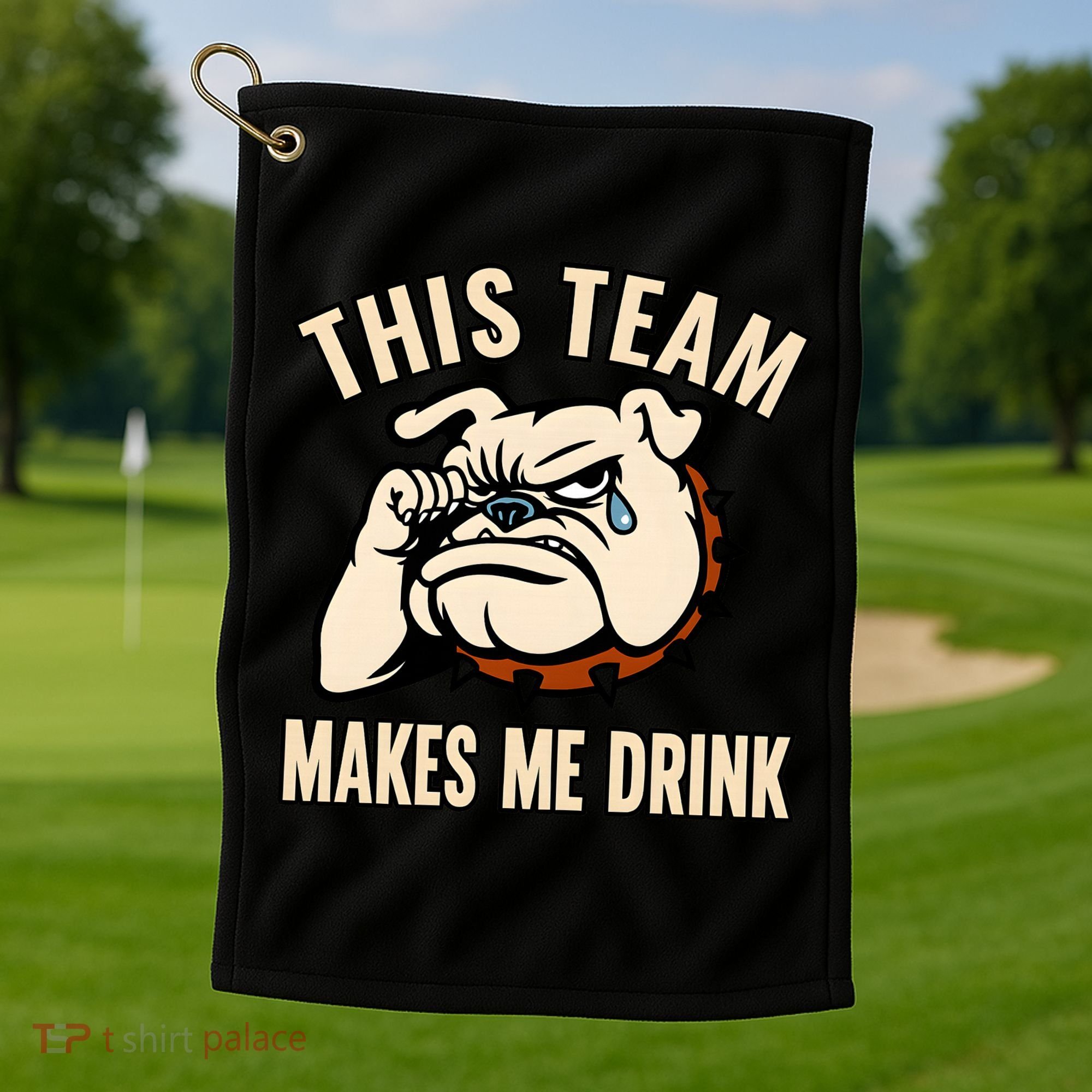 This Team Makes Me Drink Golf Towel