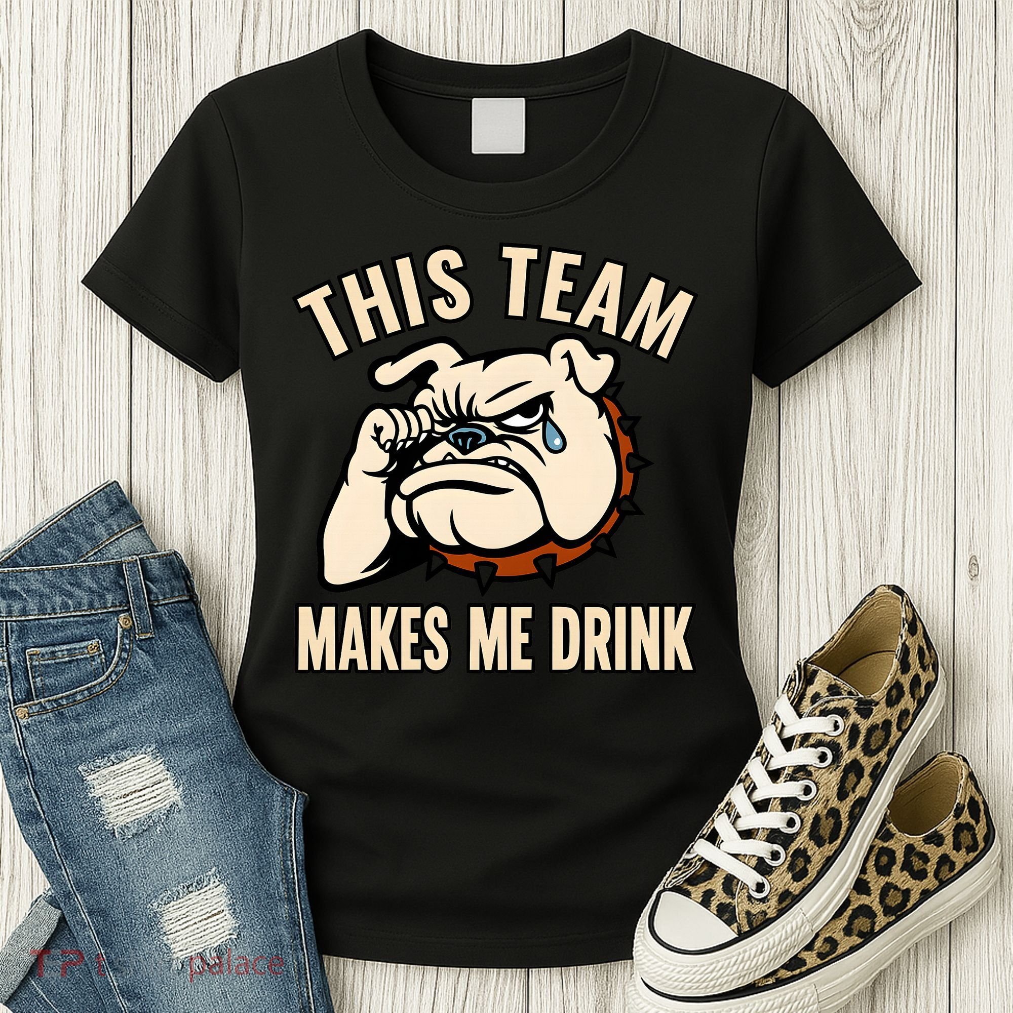 This Team Makes Me Drink Women's T-Shirt