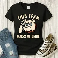 This Team Makes Me Drink Women's T-Shirt thumb 3