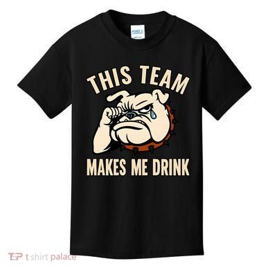 This Team Makes Me Drink Kids T-Shirt