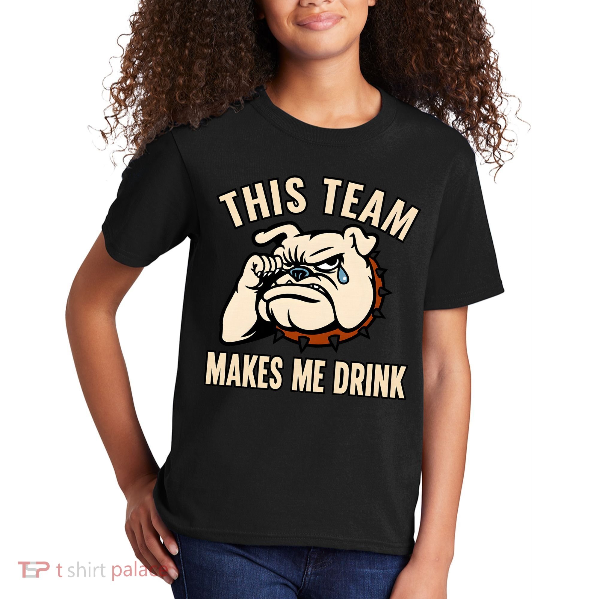 This Team Makes Me Drink Kids T-Shirt