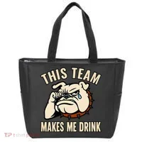 This Team Makes Me Drink Tote Bag thumb 0