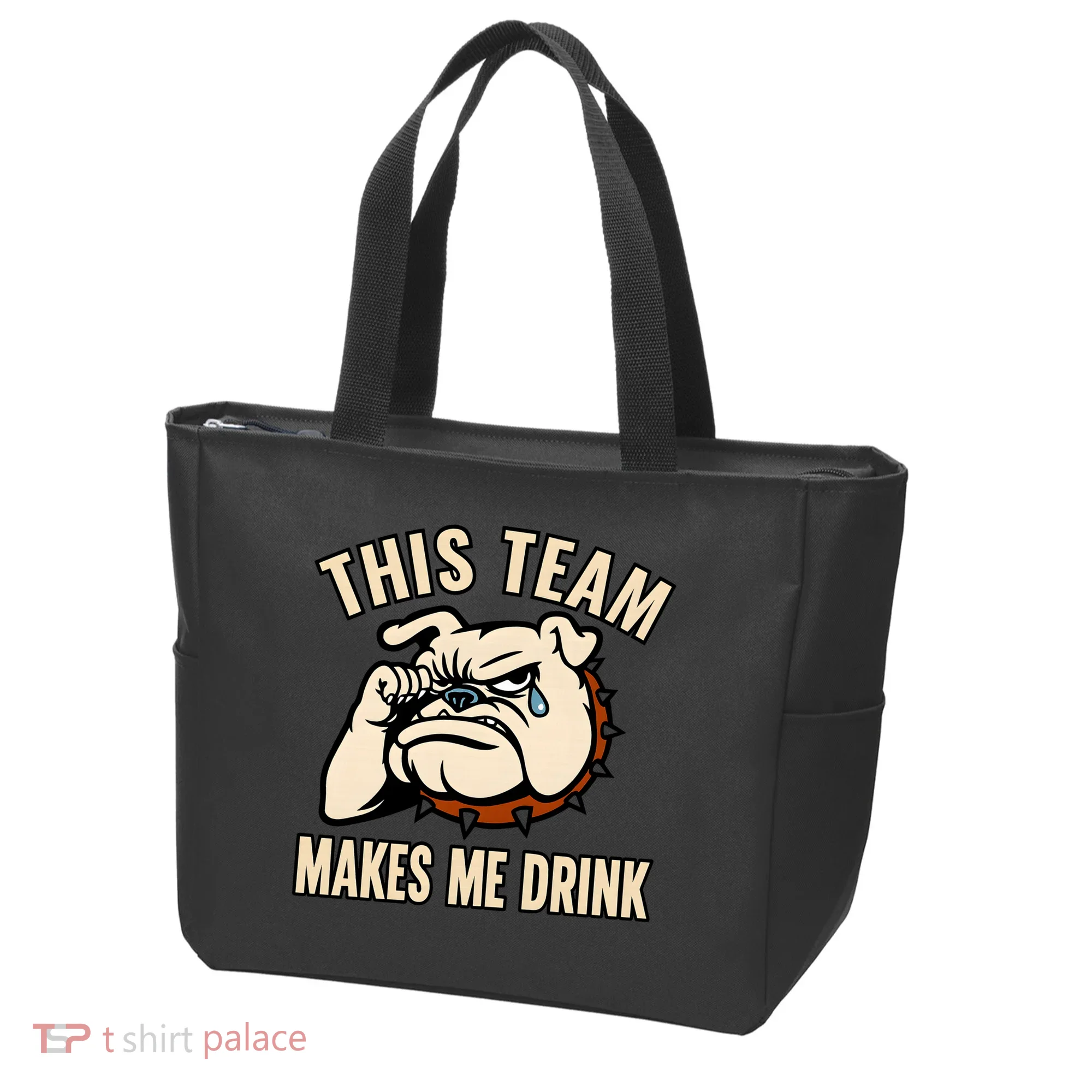 This Team Makes Me Drink Tote Bag