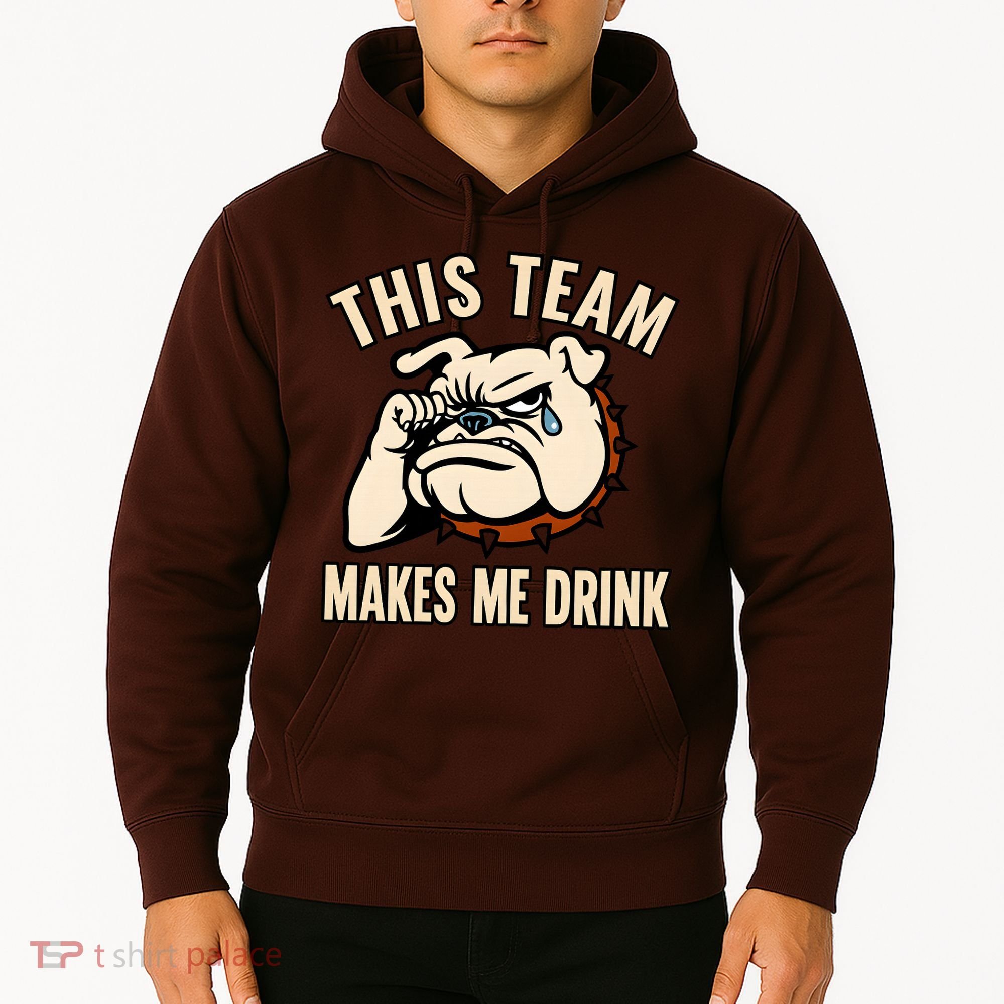 This Team Makes Me Drink Hoodie
