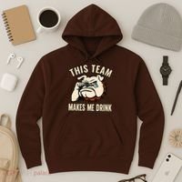 This Team Makes Me Drink Hoodie thumb 3