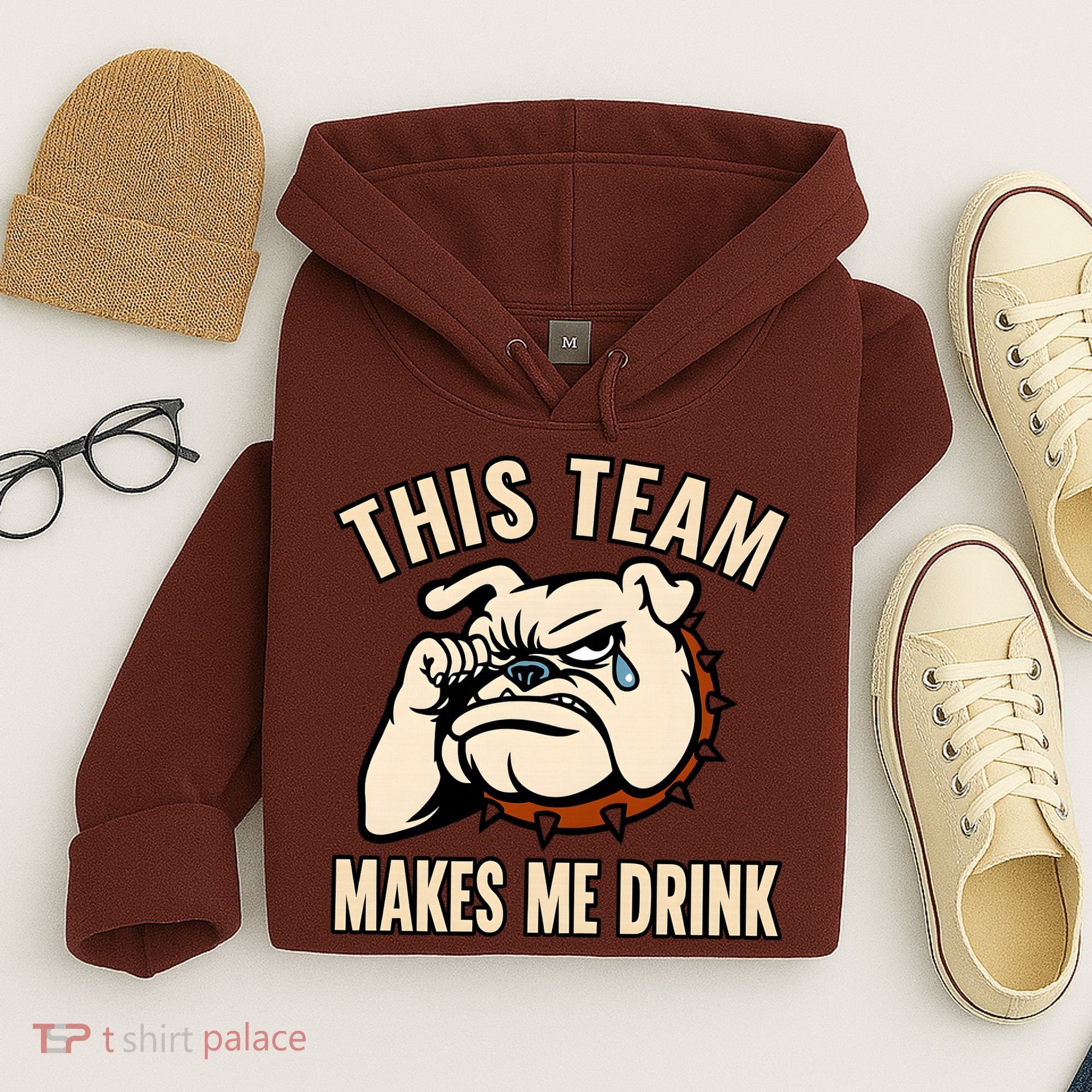 This Team Makes Me Drink Hoodie