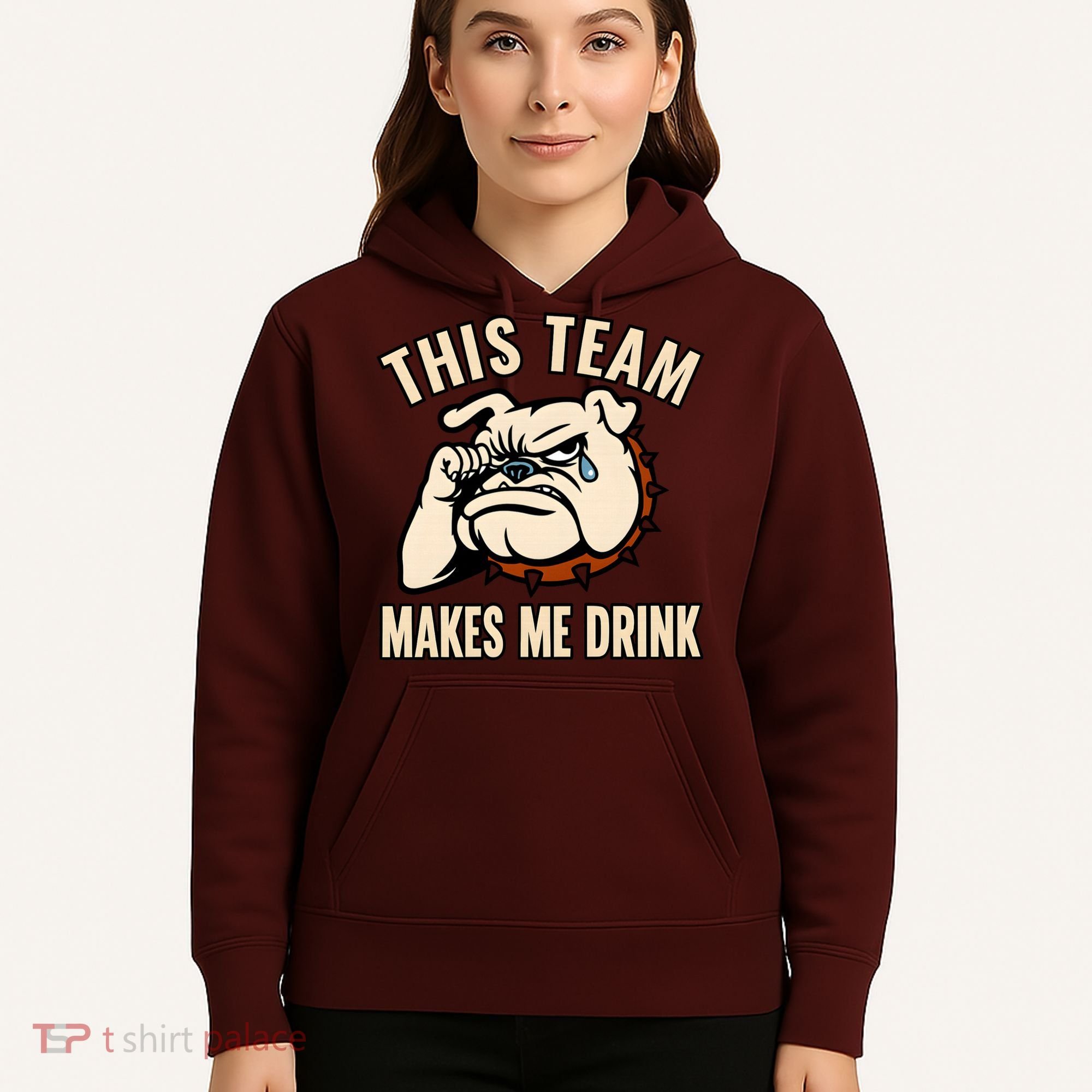 This Team Makes Me Drink Hoodie