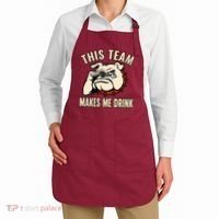 This Team Makes Me Drink Apron thumb 2
